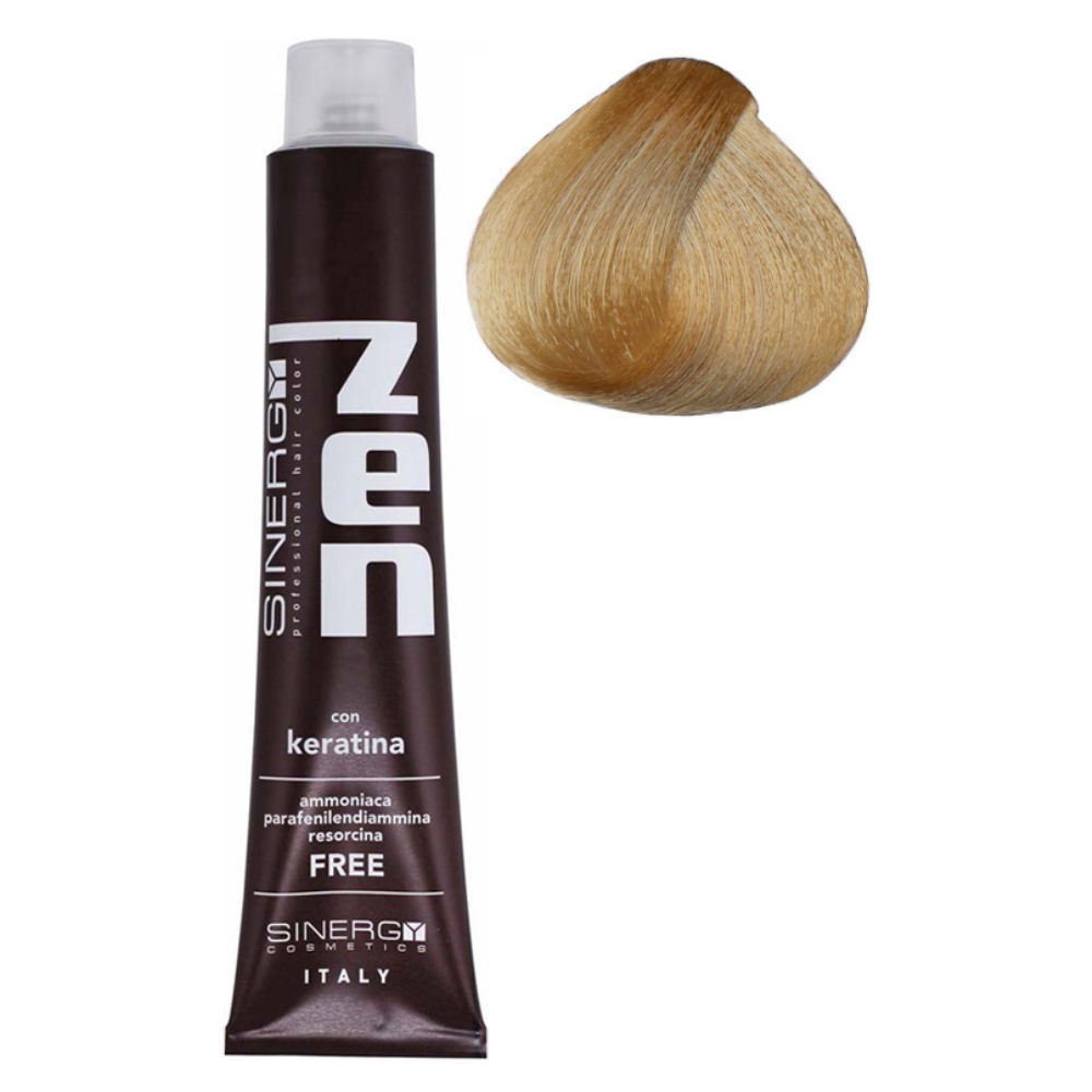 Безаміачна крем-фарба для волосся ZEN Sinergy 9/1, 100мл