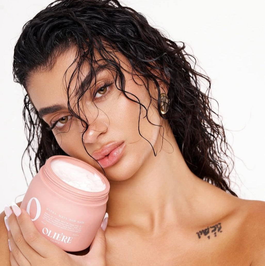 Маска зволожуюча для кучерявого волосся Hydra Wave OLIE'RE PARIS 500 мл