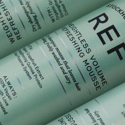 Шампунь-мус для об'єму волосся Weightless Volume Refreshing Mousse REF 200 мл