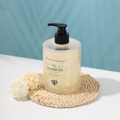 Гель для душу з екстрактом камелії Keratin Queen, 500 мл