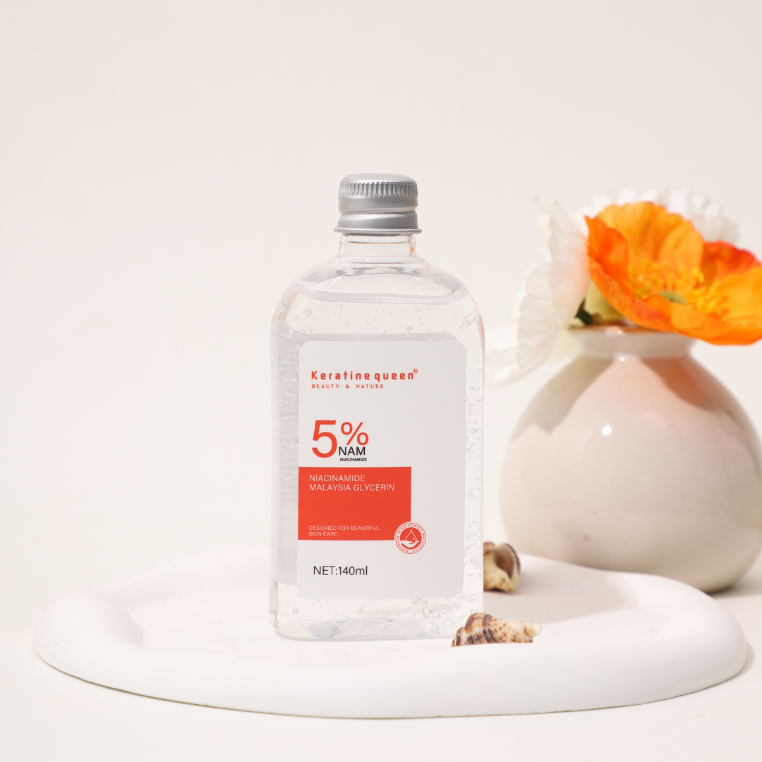 Сироватка для зволоження шкіри з ніацинамідом і гліцерином Keratin Queen,  140 мл
