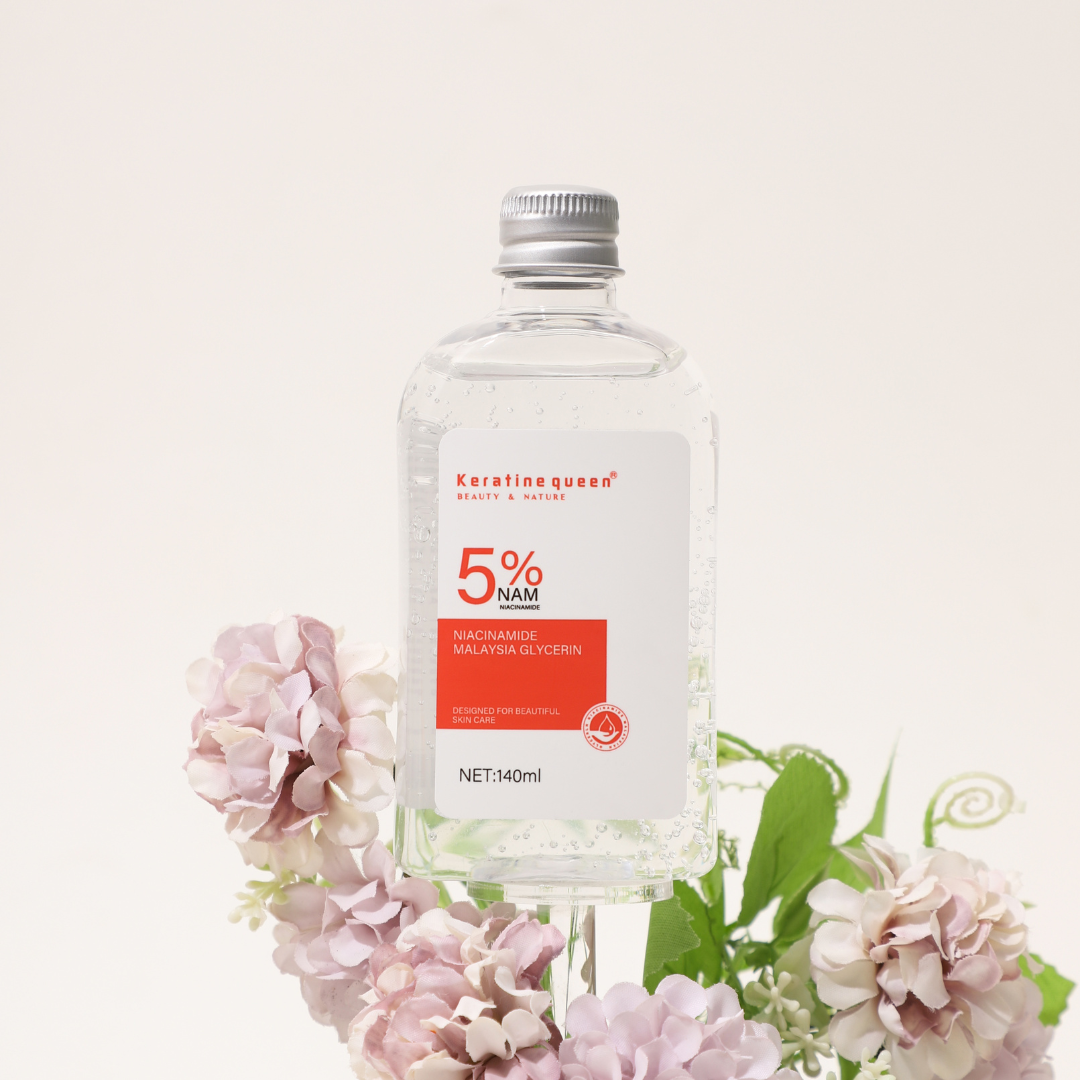 Сироватка для зволоження шкіри з ніацинамідом і гліцерином Keratin Queen,  140 мл