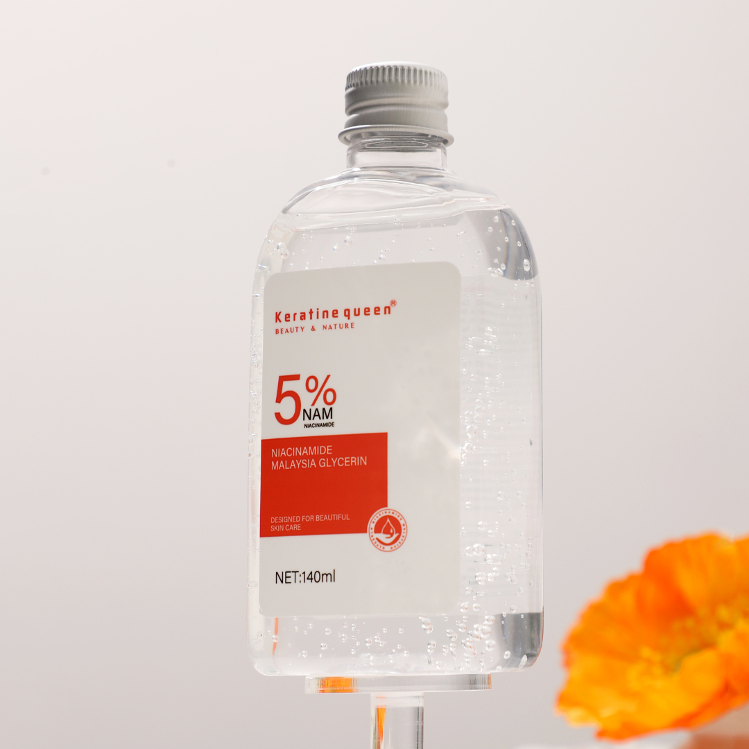 Сироватка для зволоження шкіри з ніацинамідом і гліцерином Keratin Queen,  140 мл