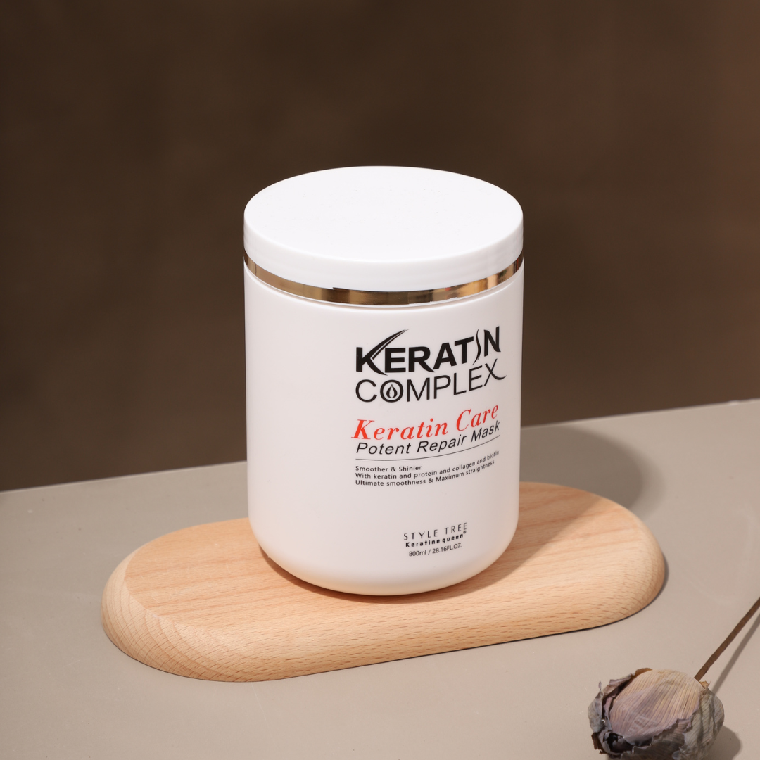 Маска для гладкості неслухняного волосся Keratin Queen, 800 мл