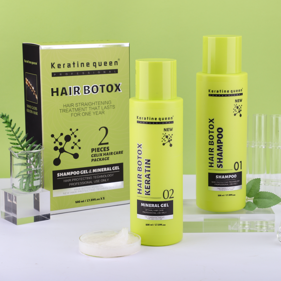 Набір для об’єму та збільшення густини волосся  Keratin Queen