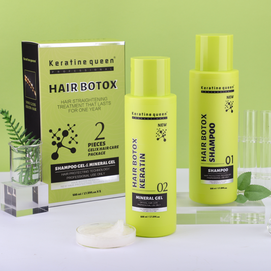 Набір для об’єму та збільшення густини волосся  Keratin Queen
