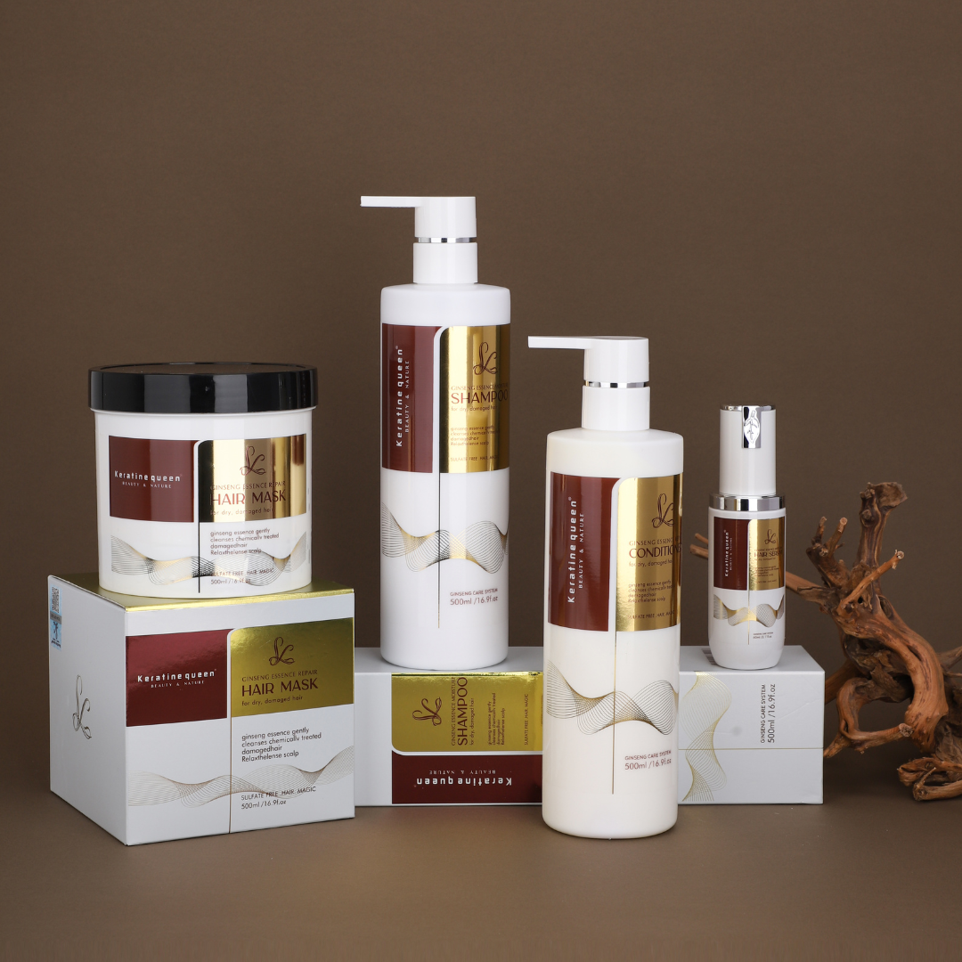 Кондиціонер для ослабленого та пошкодженого волосся Keratin Queen, 500 мл