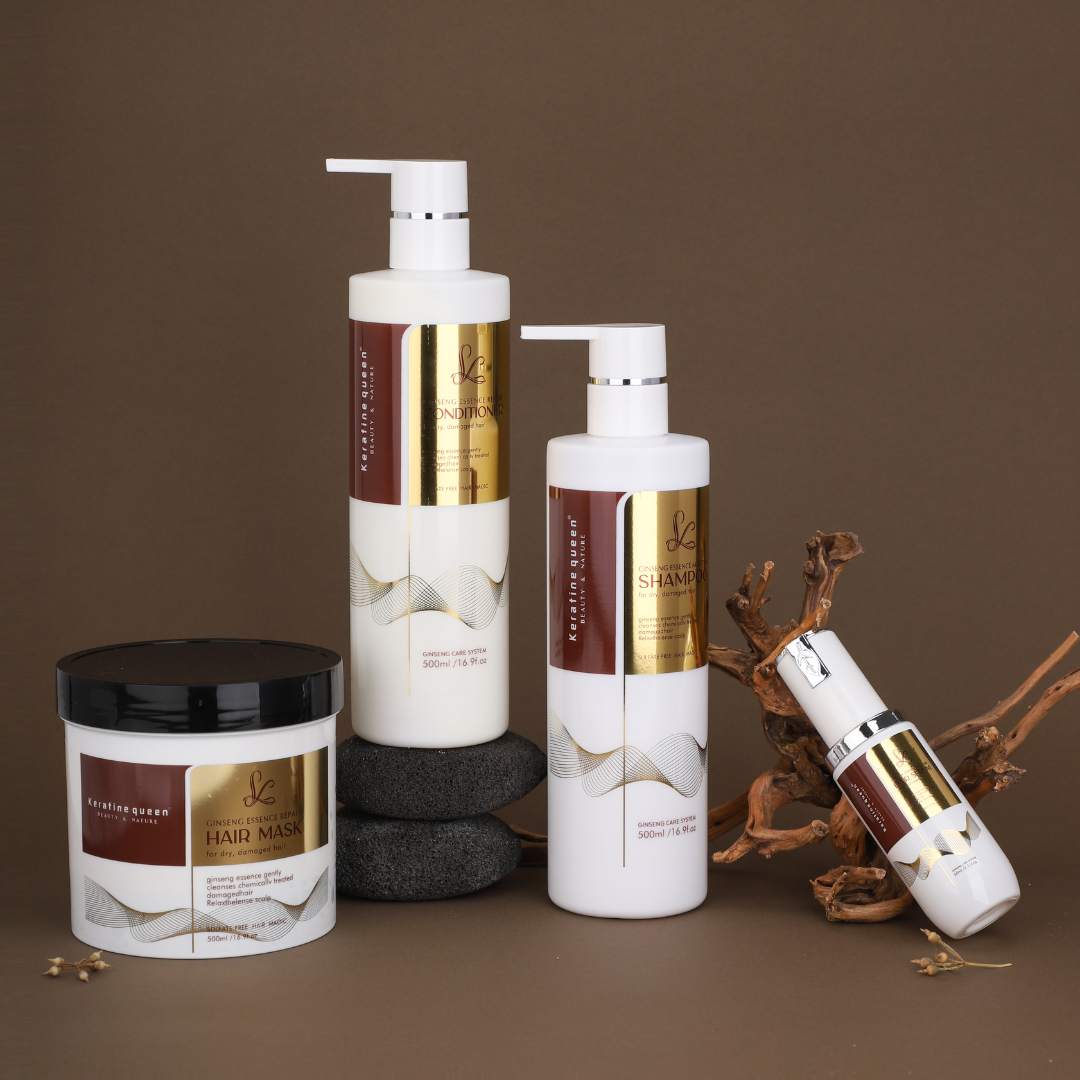 Кондиціонер для ослабленого та пошкодженого волосся Keratin Queen, 500 мл