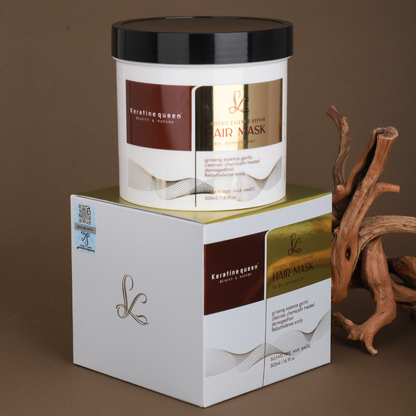 Маска для інтенсивного живлення ослабленого волосся Keratin Queen, 500 мл