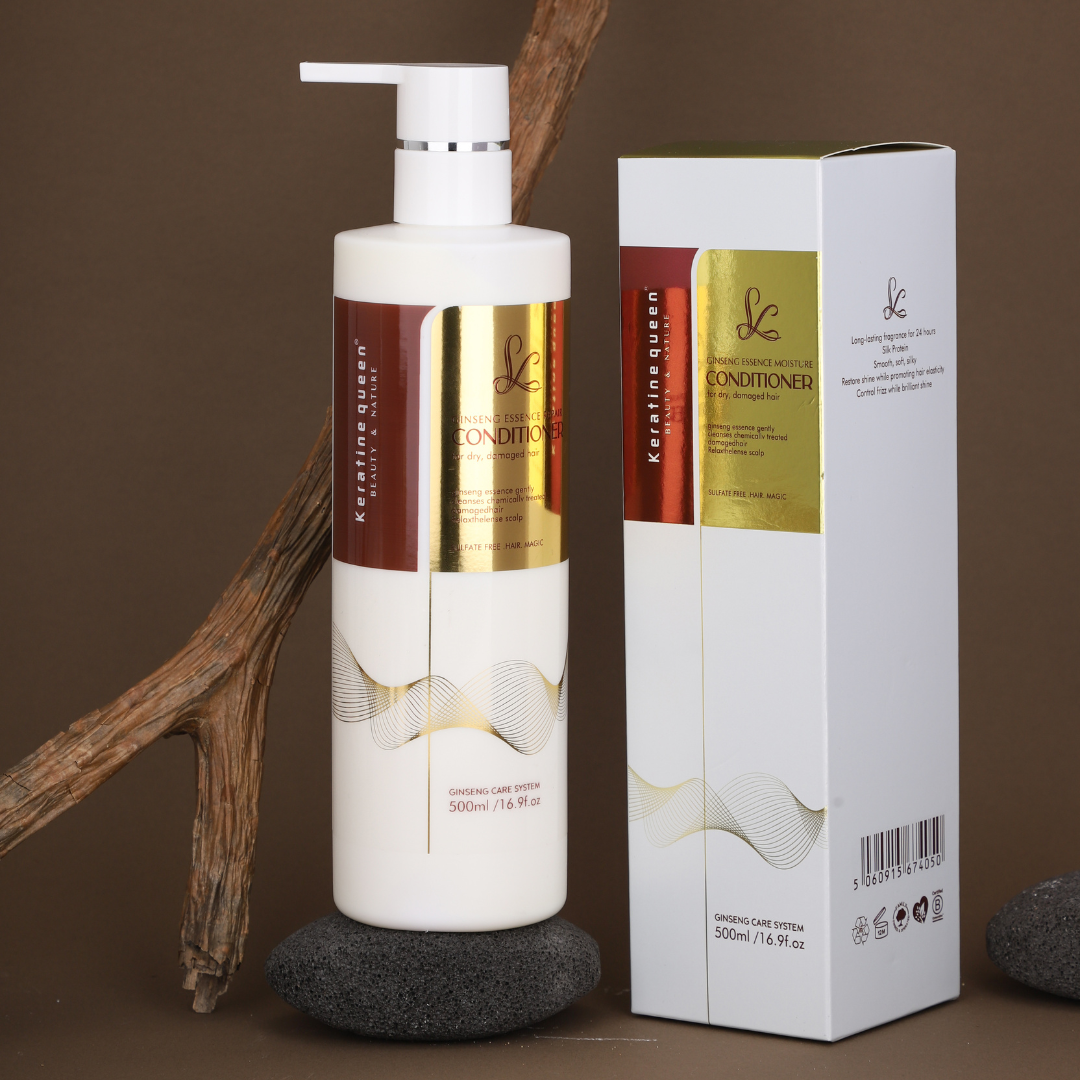 Кондиціонер для ослабленого та пошкодженого волосся Keratin Queen, 500 мл