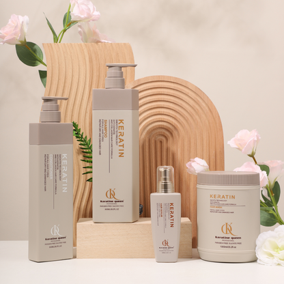 Сиворотка захисна для волосся після хімічного впливу Keratin Queen, 40 мл