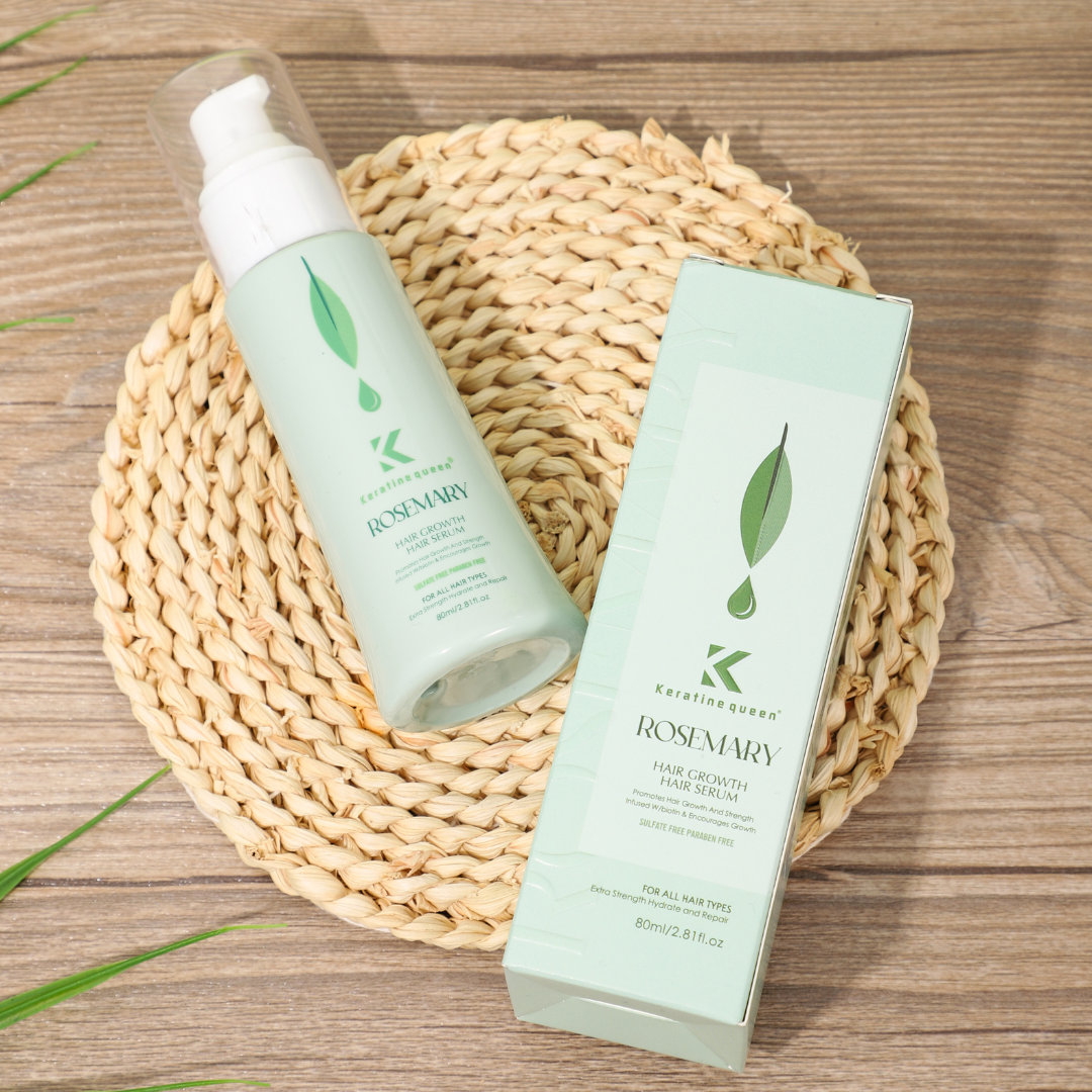 Олійка для волосся з розмарином для блиску та розгладження посічених кінчиків Keratin Queen, 100 мл