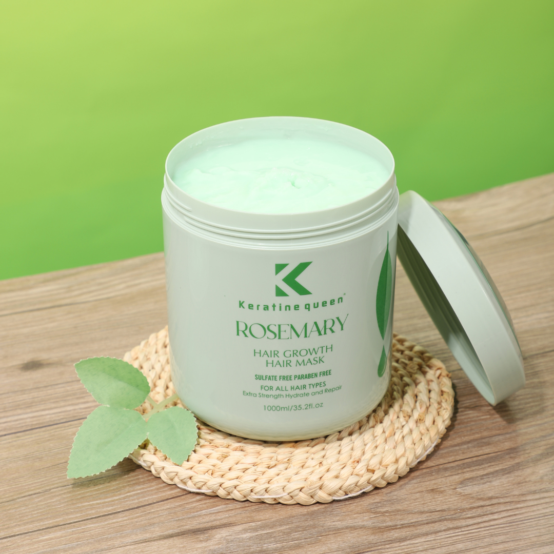 Маска для росту волося з розмарином Keratin Queen, 1000 мл