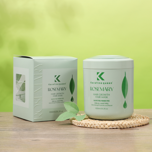 Маска для росту волося з розмарином Keratin Queen, 1000 мл