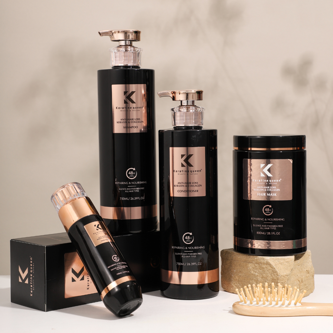 Маска для волосся проти випадіння Keratin Queen, 800 мл