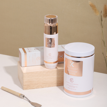 Маска для реконструкції сухого пошкодженого волосся з колагеном Keratin Queen, 800 мл